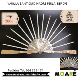 VARILLAJE ANTIGUO MADRE PERLA REF 095