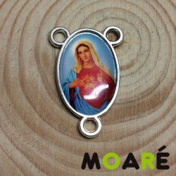 Ave maria medalla Rosario imagen Corazón