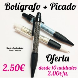 Bolígrafo Personalizable + picado