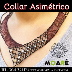 Kit COLLAR ASIMETRICO + patrón 
