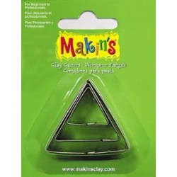 Set 3 Cortadores triángulo MAKIN’S CLAY