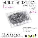 Alfiler Acero INOX EXTRAFINO 26X0.50mm